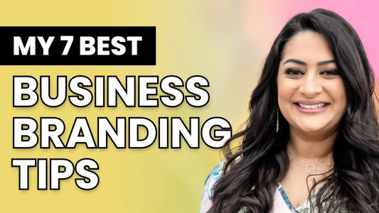 My 7 Best Business Branding Tips by Sumita Patel of Home Bound Custom Decor
