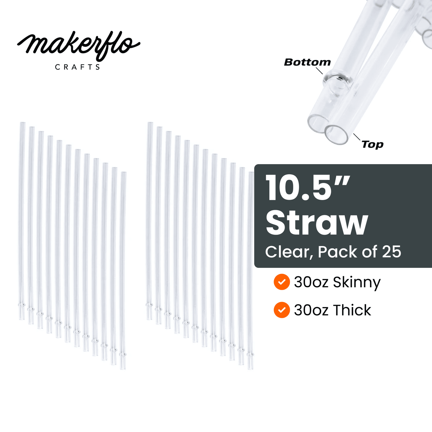 Tumbler Straws (Pack of 25)