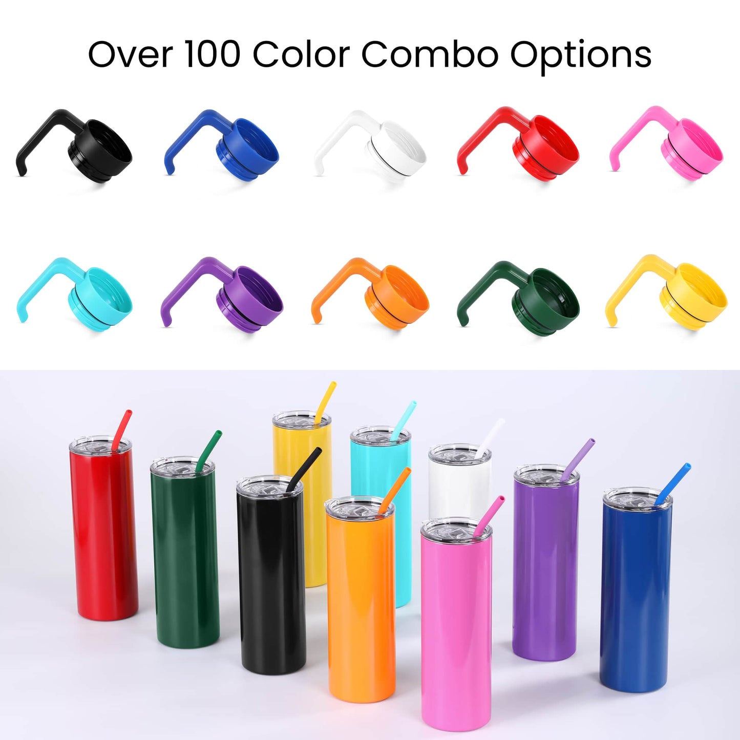 Handle for 20oz Skinny Powder Coated