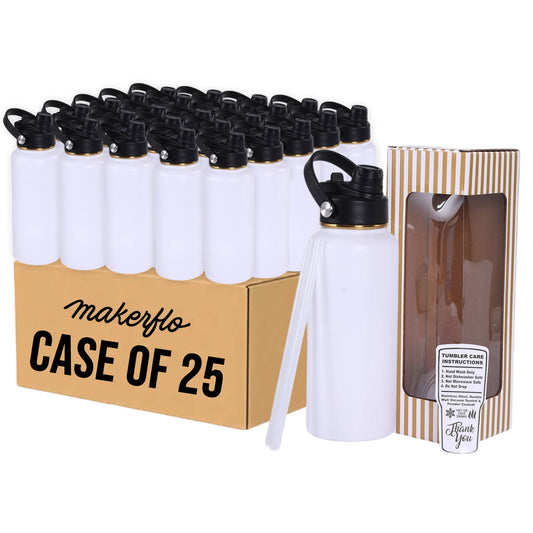 32oz Gold Hydro Bottle