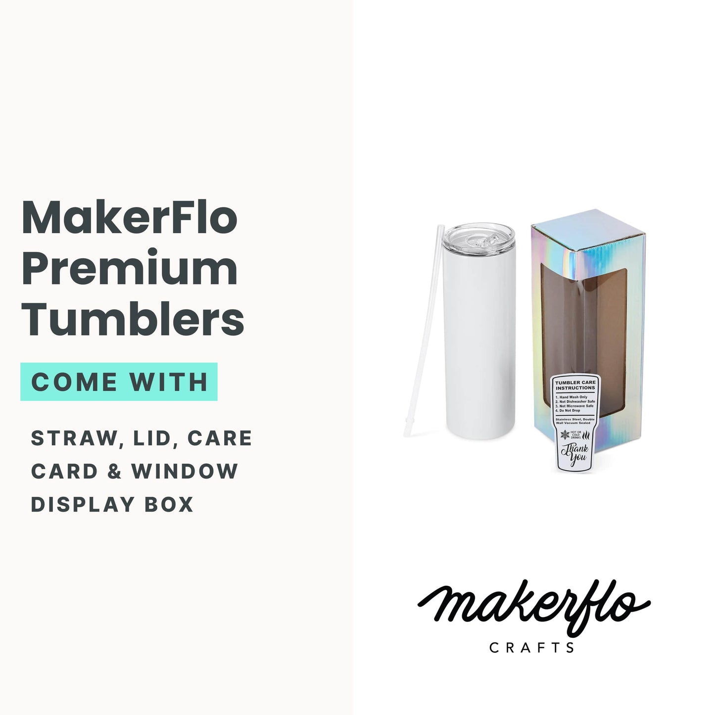 MakerFlo Sublimation Tumblers