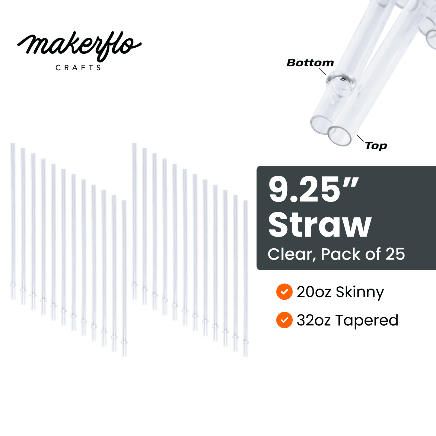 Tumbler Straws (Pack of 25)