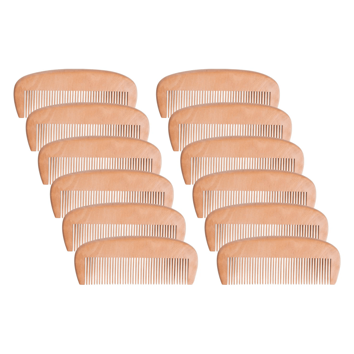 bulk wood combs, 12 per pack