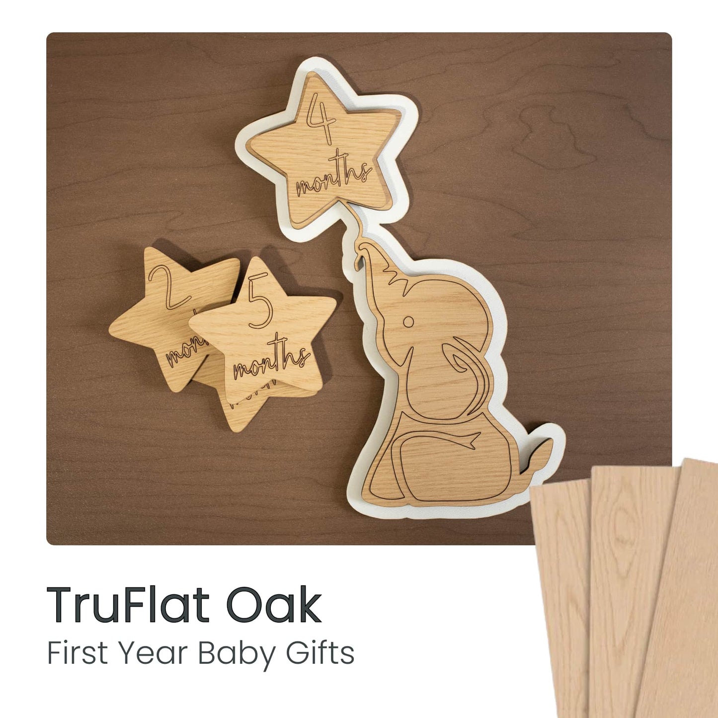 baby gifts truflat laser plywood