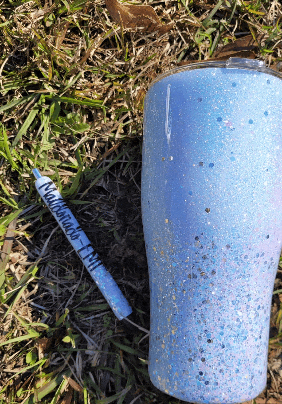 tumblers crafted with two part epoxy