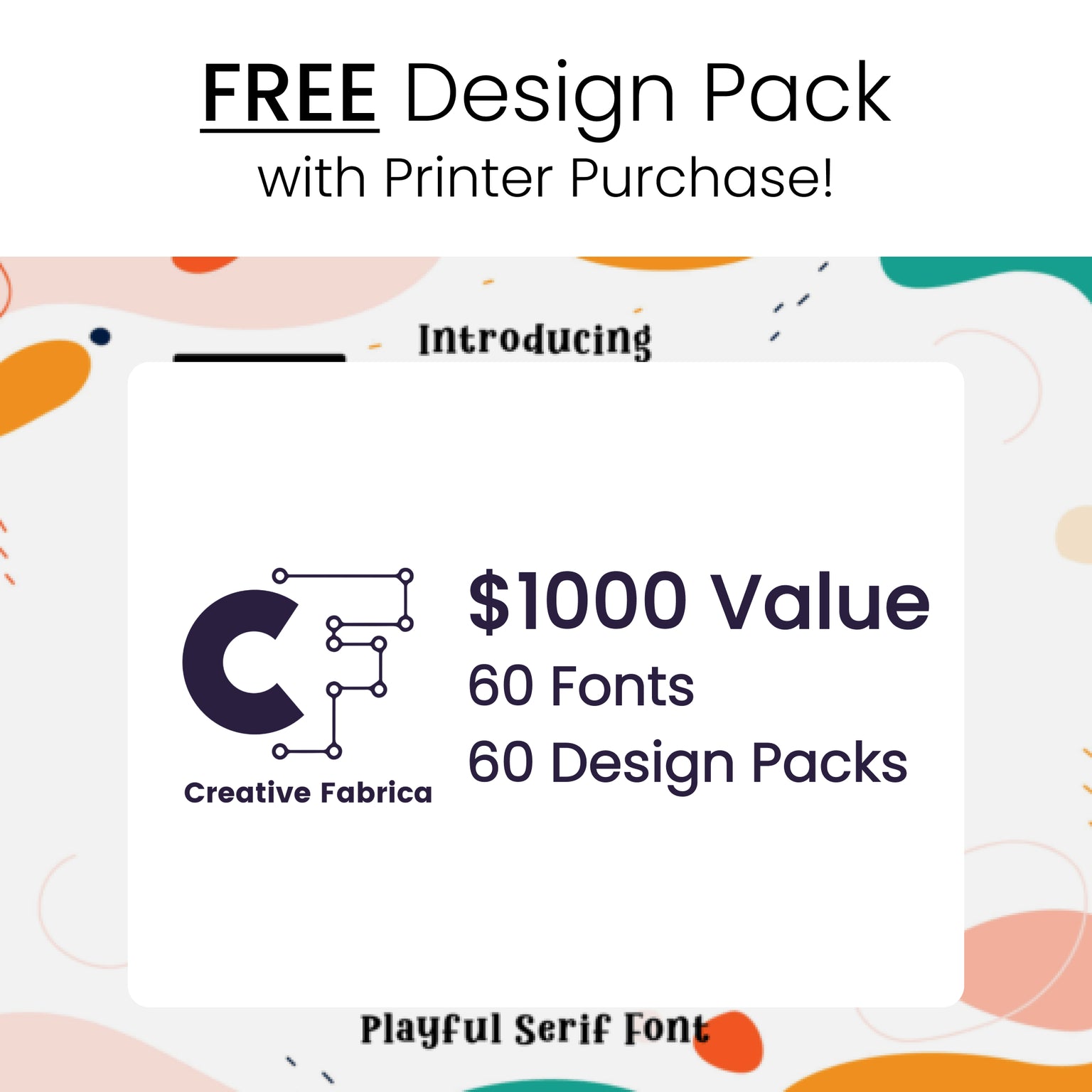 epson f170 offer - free design pack with purchase