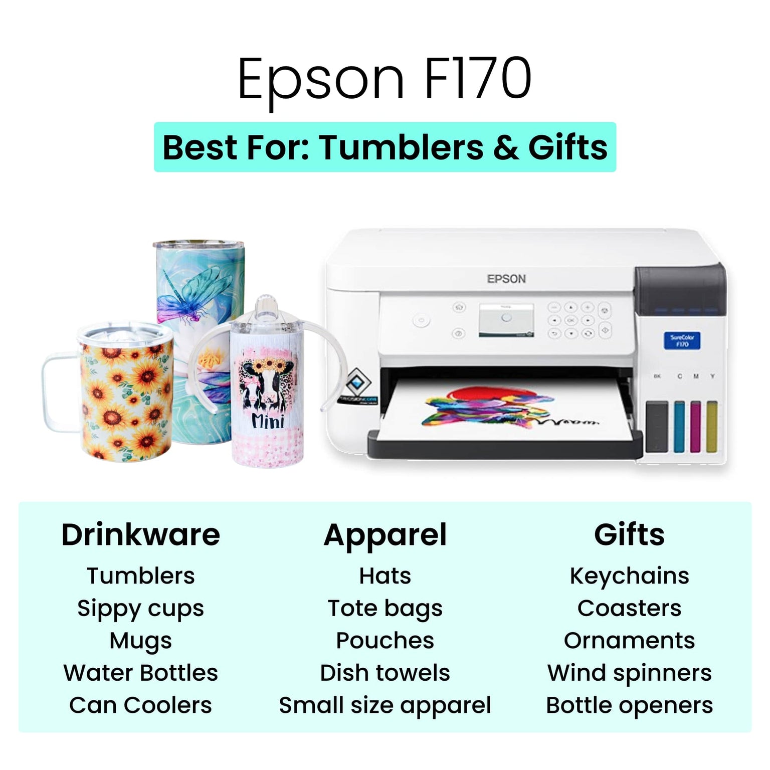 Epson F170 Printer, what you can make