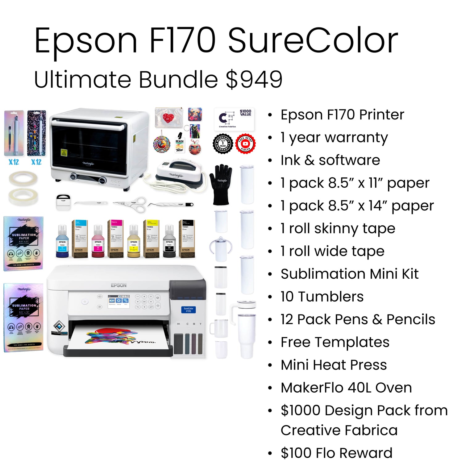 Epson F170 Ultimate Bundle