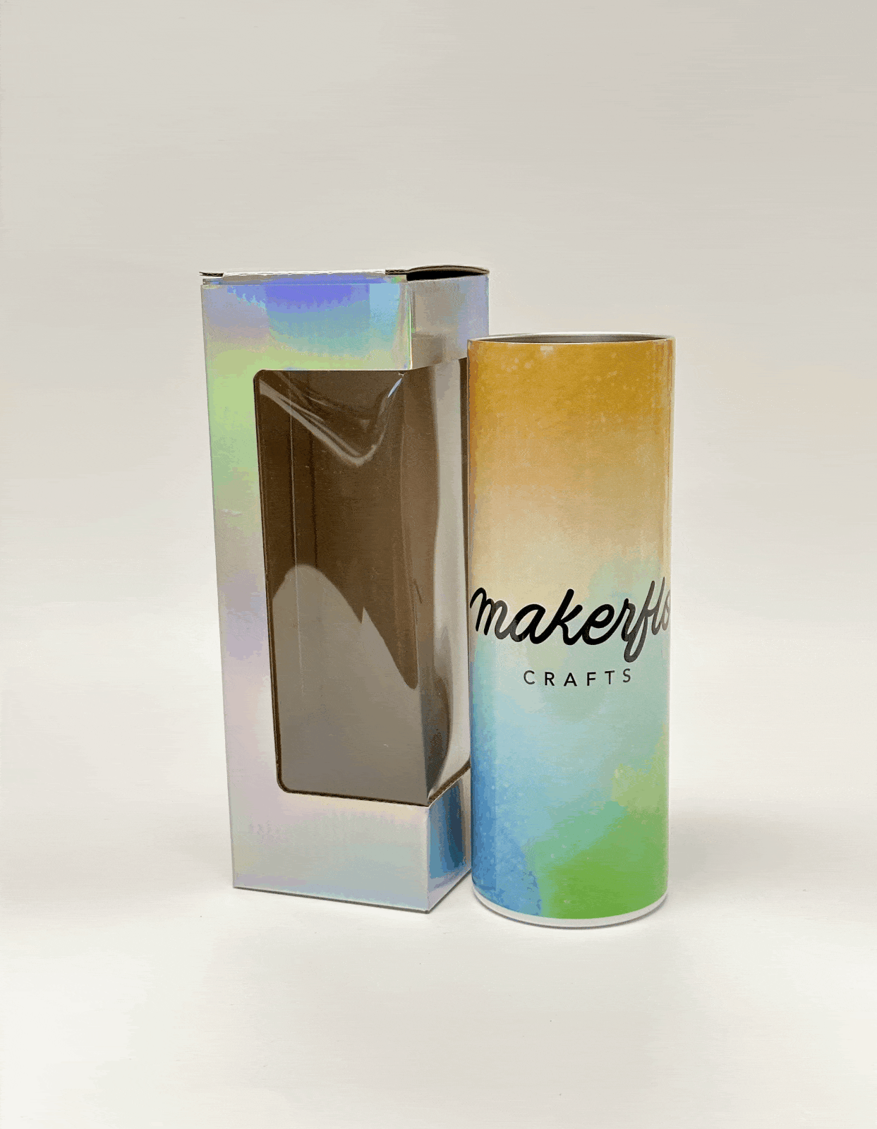 how to sublimate a tumbler gif