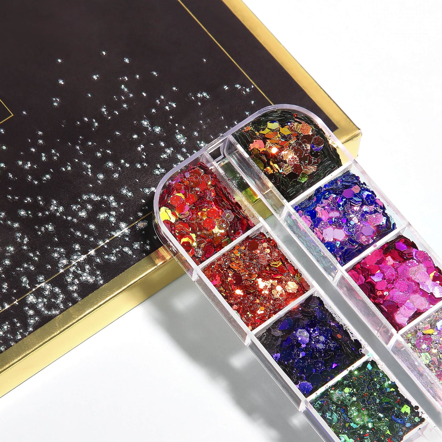 Chunky Mix Glitter Variety Pack (Set of 24)