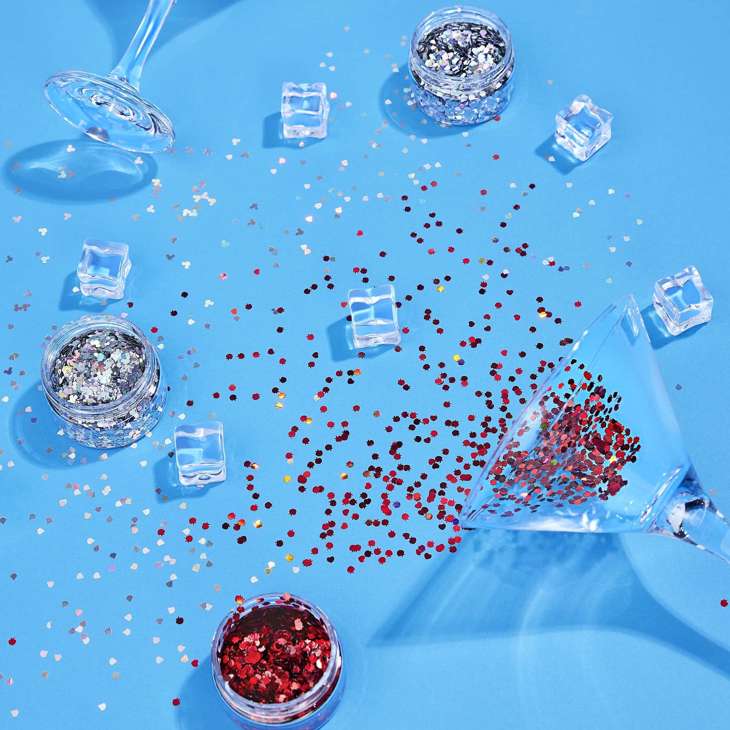 glitter shapes - lifestyle