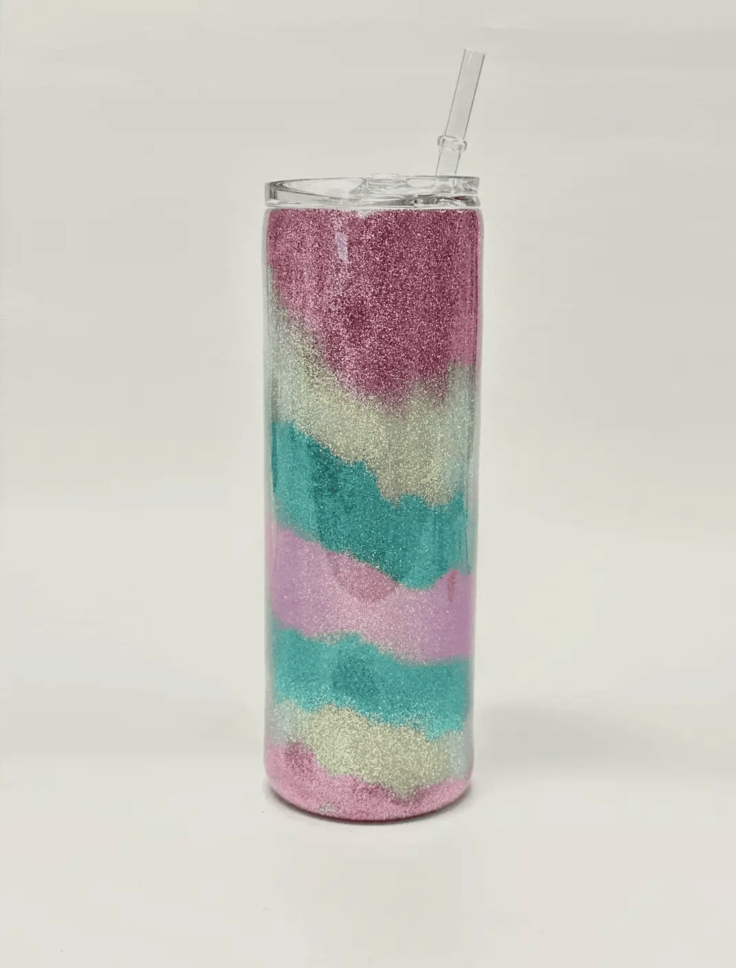 tumbler crafted with Flopoxy, fast set resin and hardener