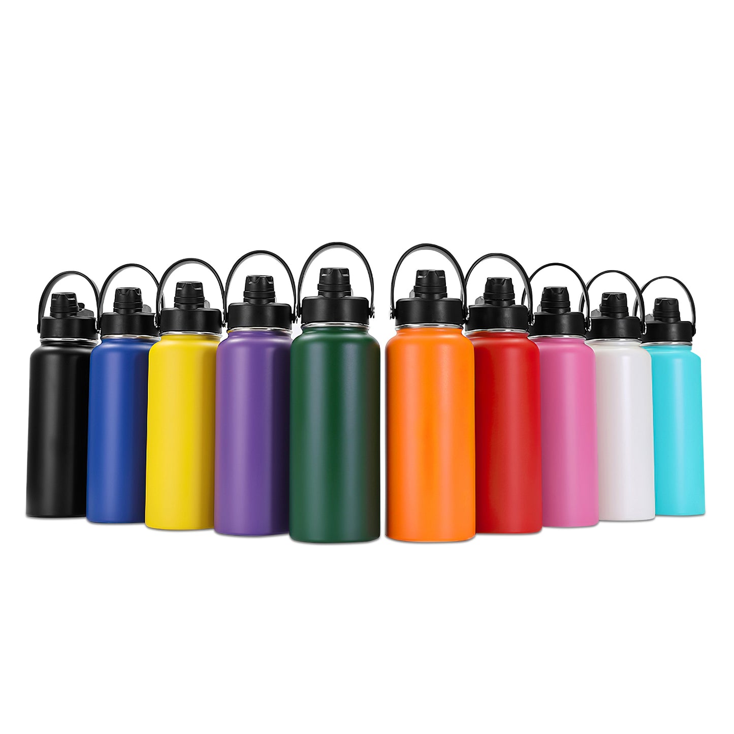 powder coated water tumbler in 10 colors
