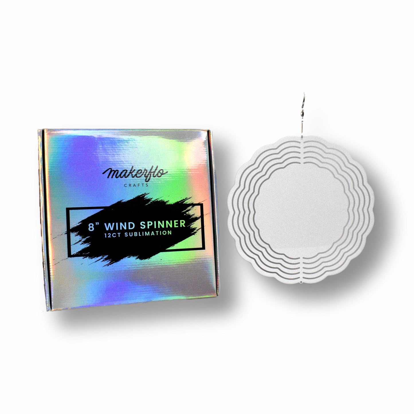 blank sublimation wind spinner