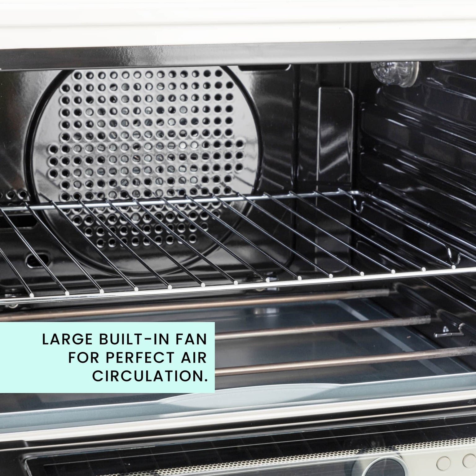 sublimation oven, large built in fan
