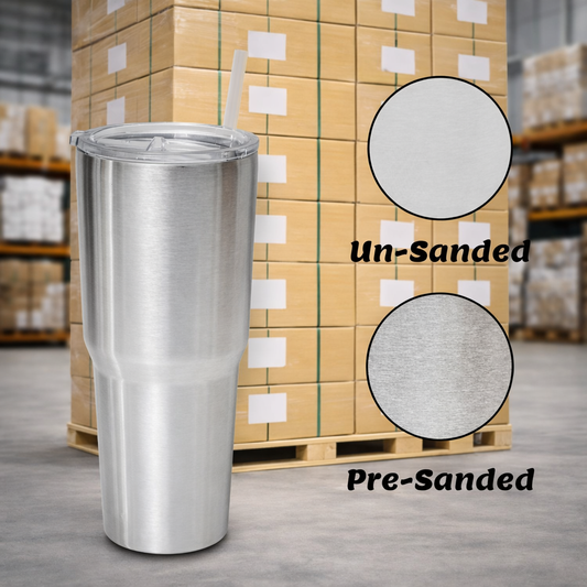 Pre-Sanded 30oz Tumbler