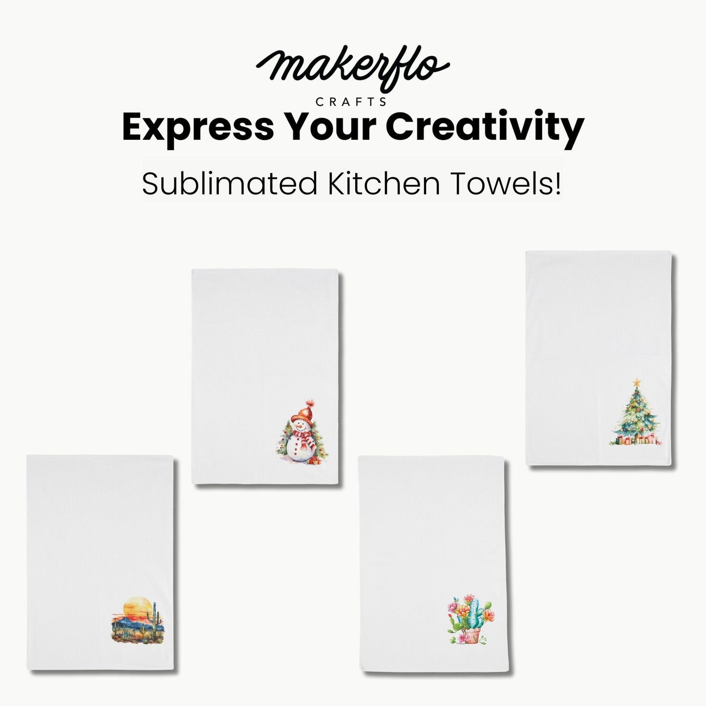 sublimated kitchen towels