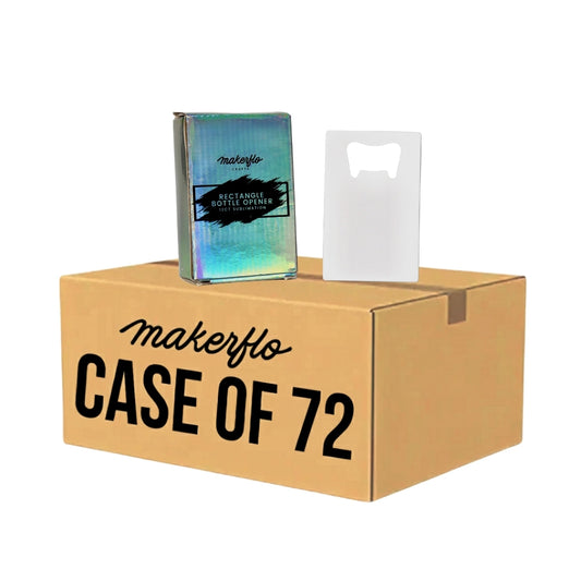sublimation bottle opener blanks, bulk, case of 72