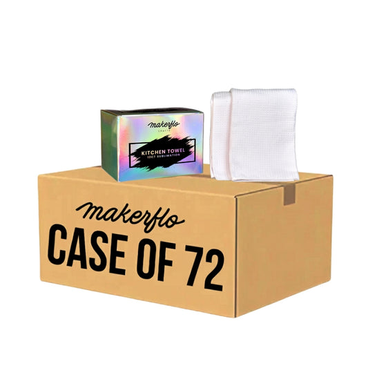 sublimation kitchen towel blanks, bulk, case of 72