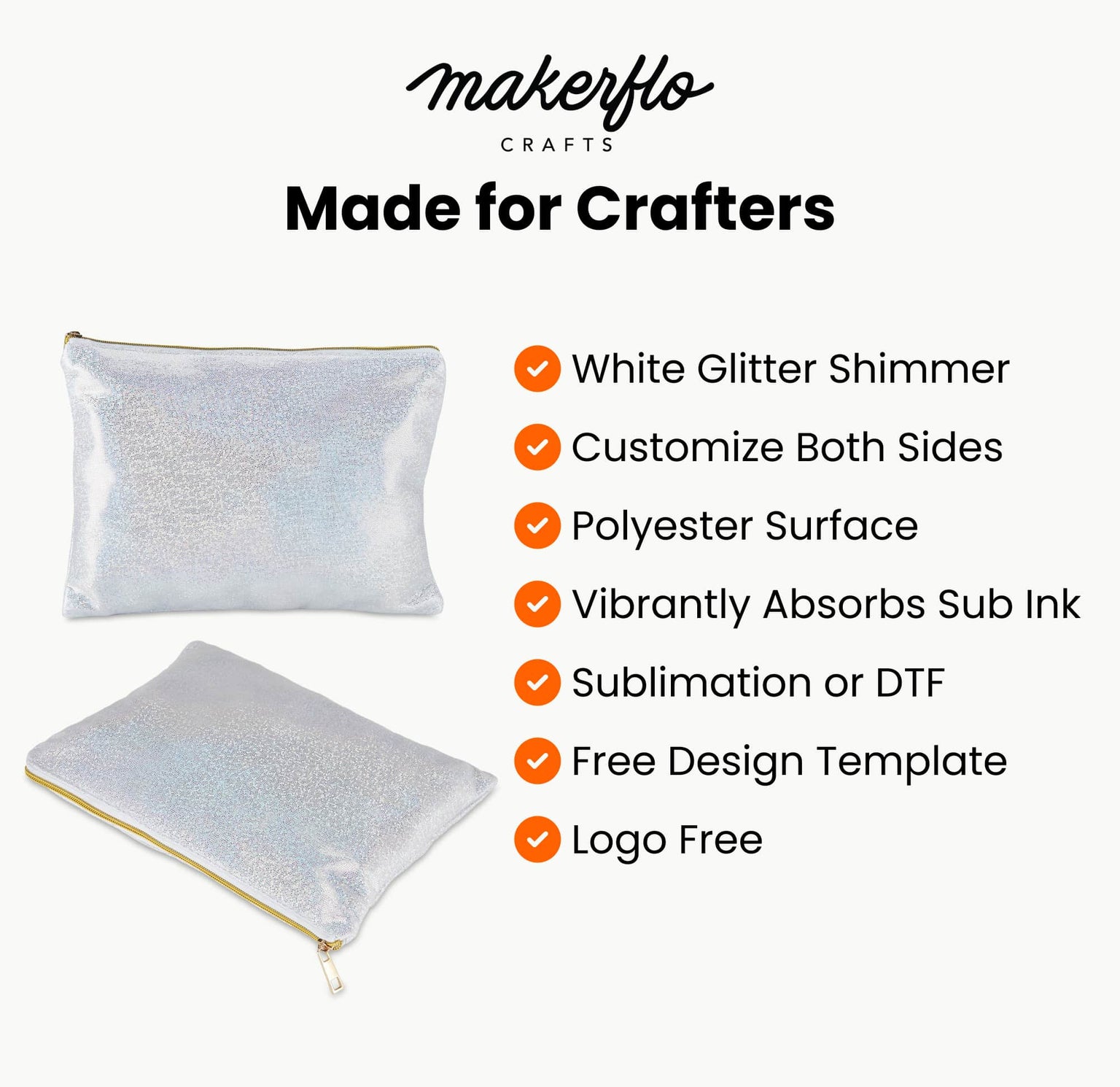 sublimation pouch, highlights