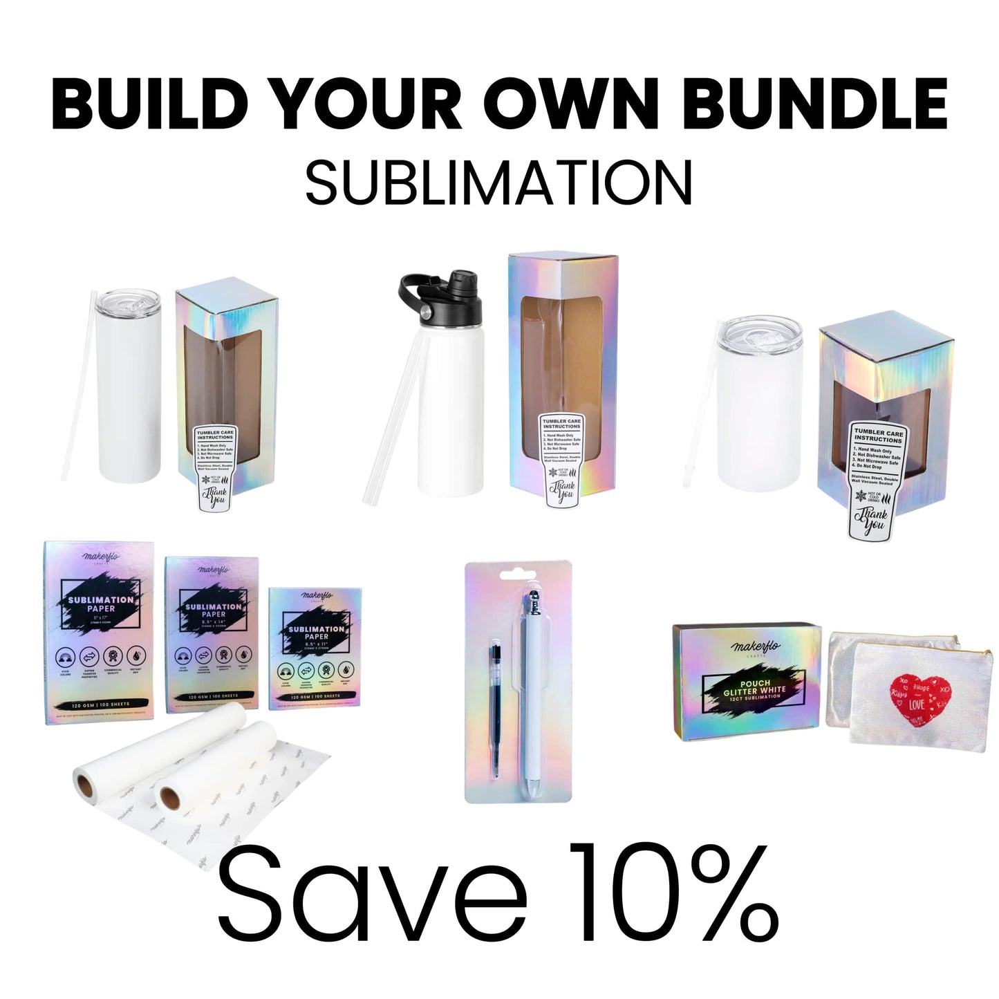 Sublimation Tumbler Bundle