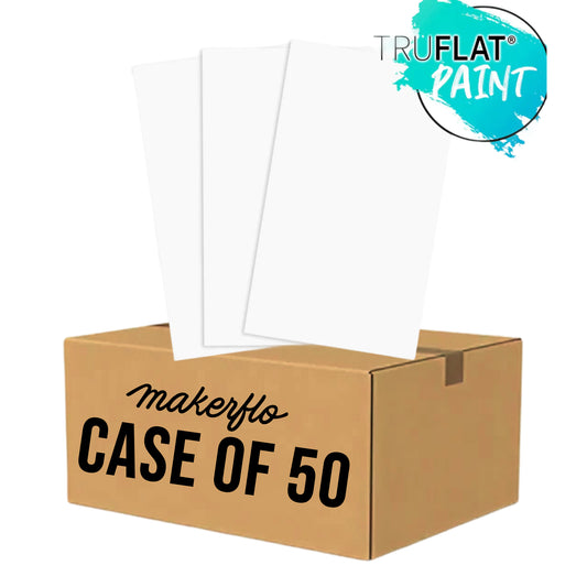 primed mdf boards, 12x19, 1/8 thick, case of 50