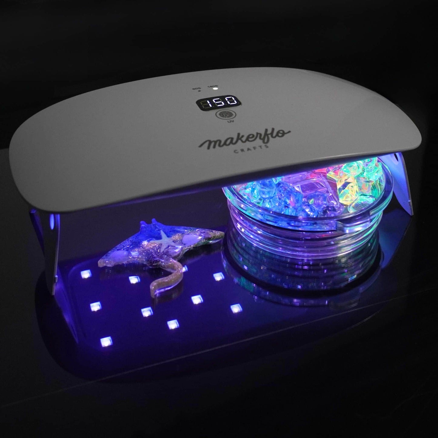 uv resin lamp, curing uv resin animal mold & tumbler topper