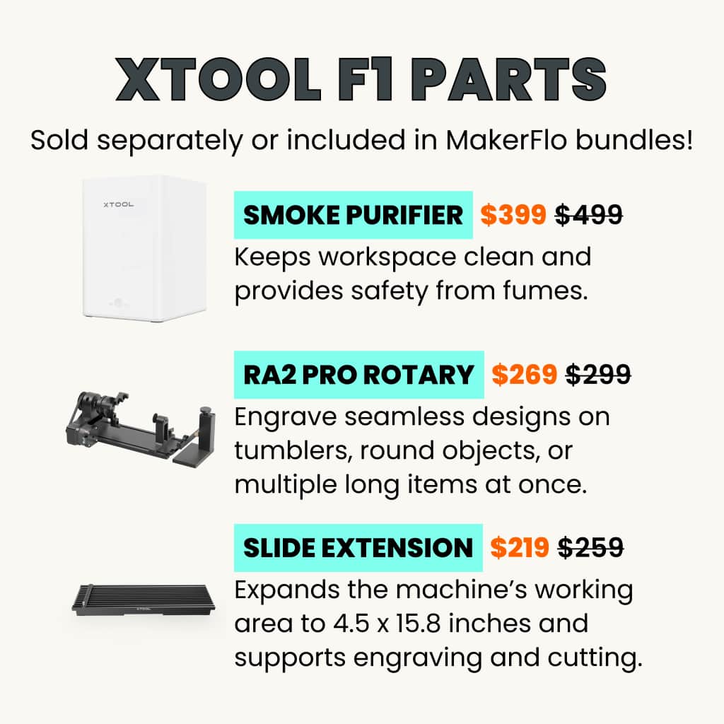 xtool f1 parts
