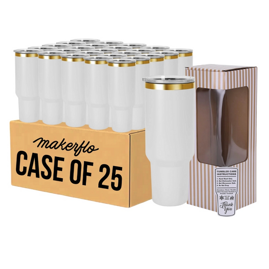 40oz Gold-Plated Tumbler