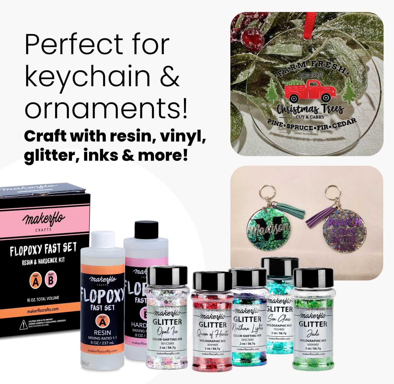 acrylic blanks for making ornaments and keychains