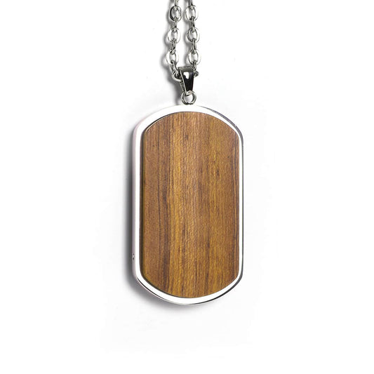 Wood Pendant Necklace