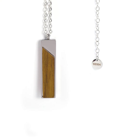 Wood Pendant Necklace