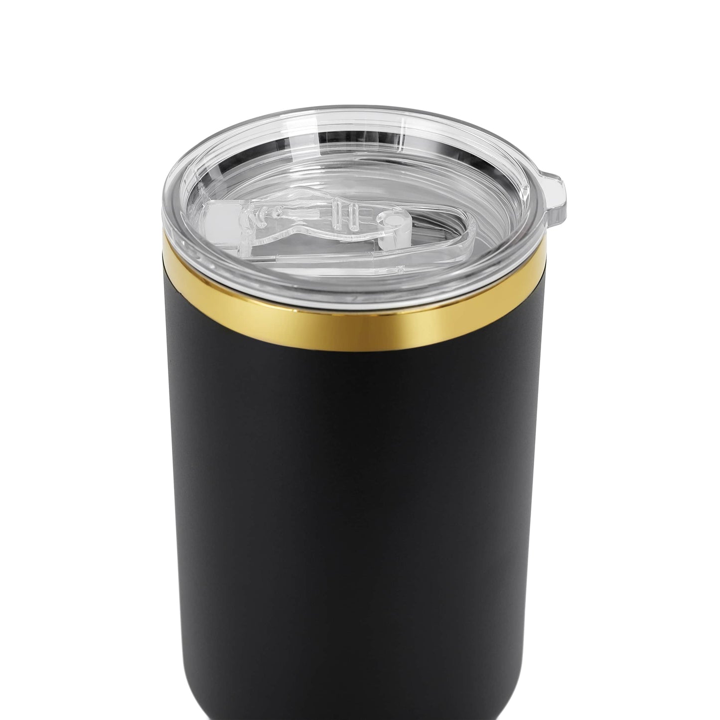 black gold plate tumbler top