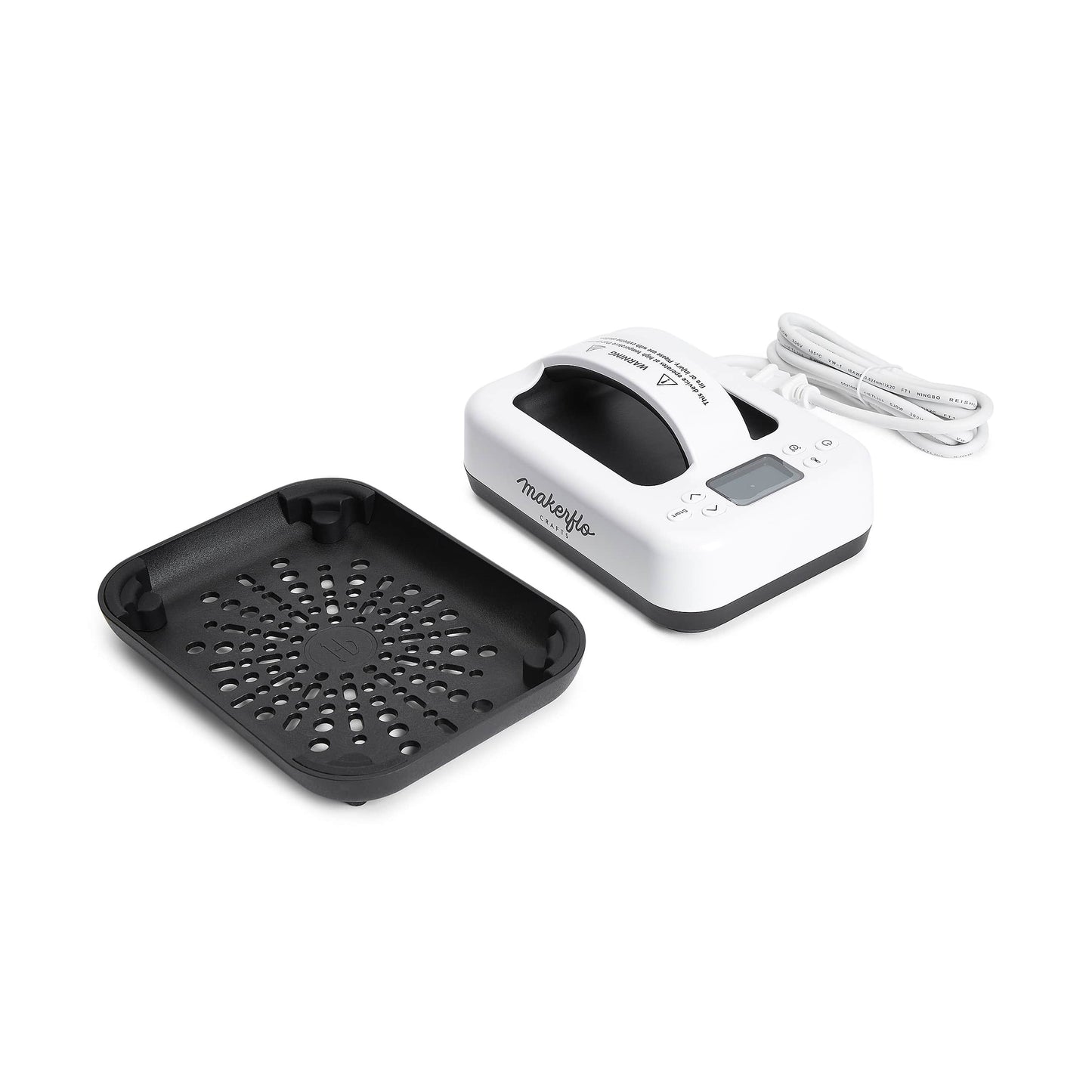 mini heat press with safety holder
