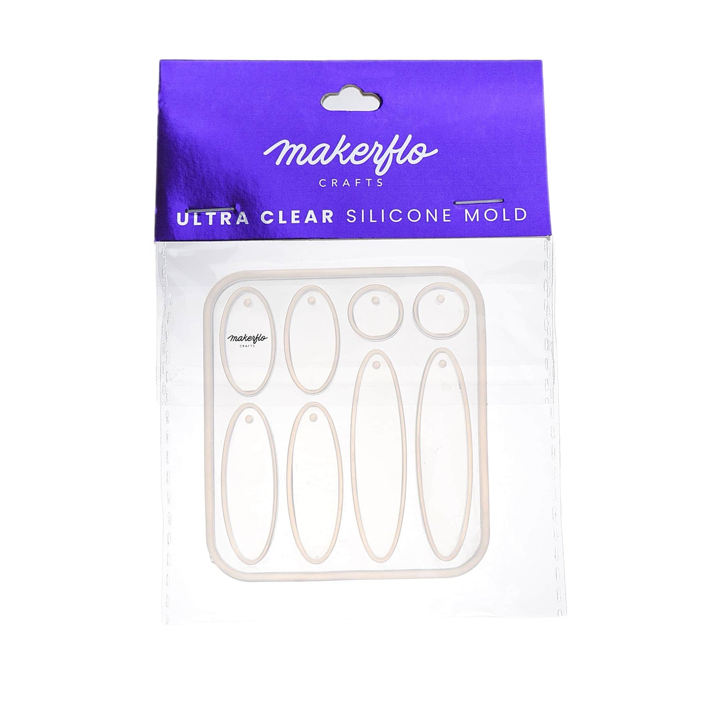 oval drop, jewelry resin mold tray, silicone