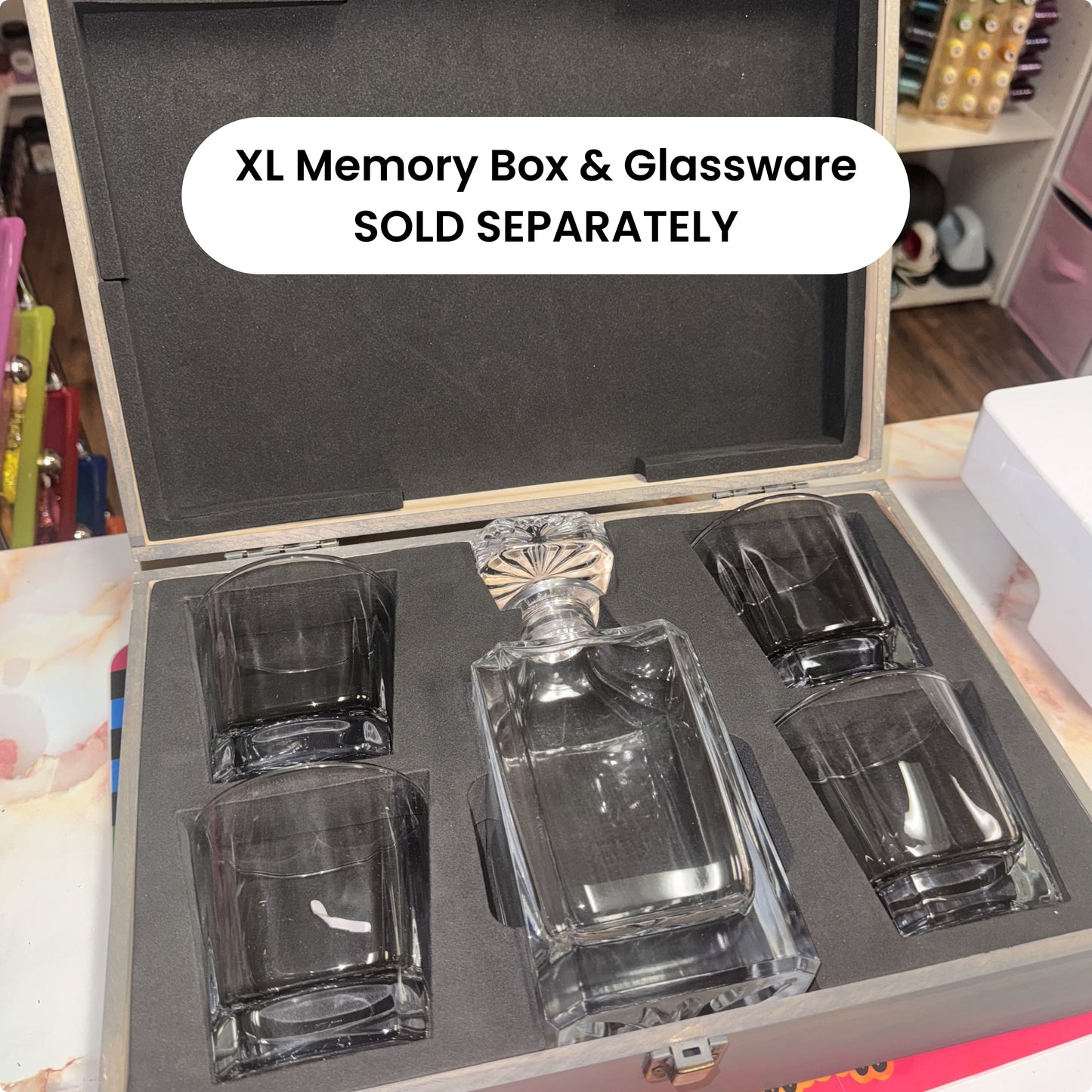 Decanter Box Foam Set XL