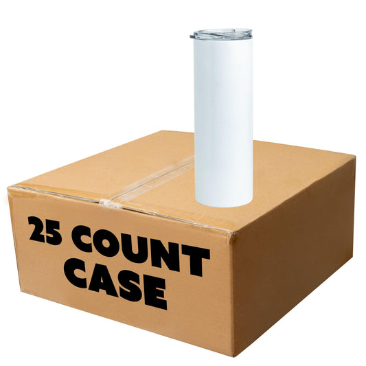 20oz Skinny Glow In The Dark, Green