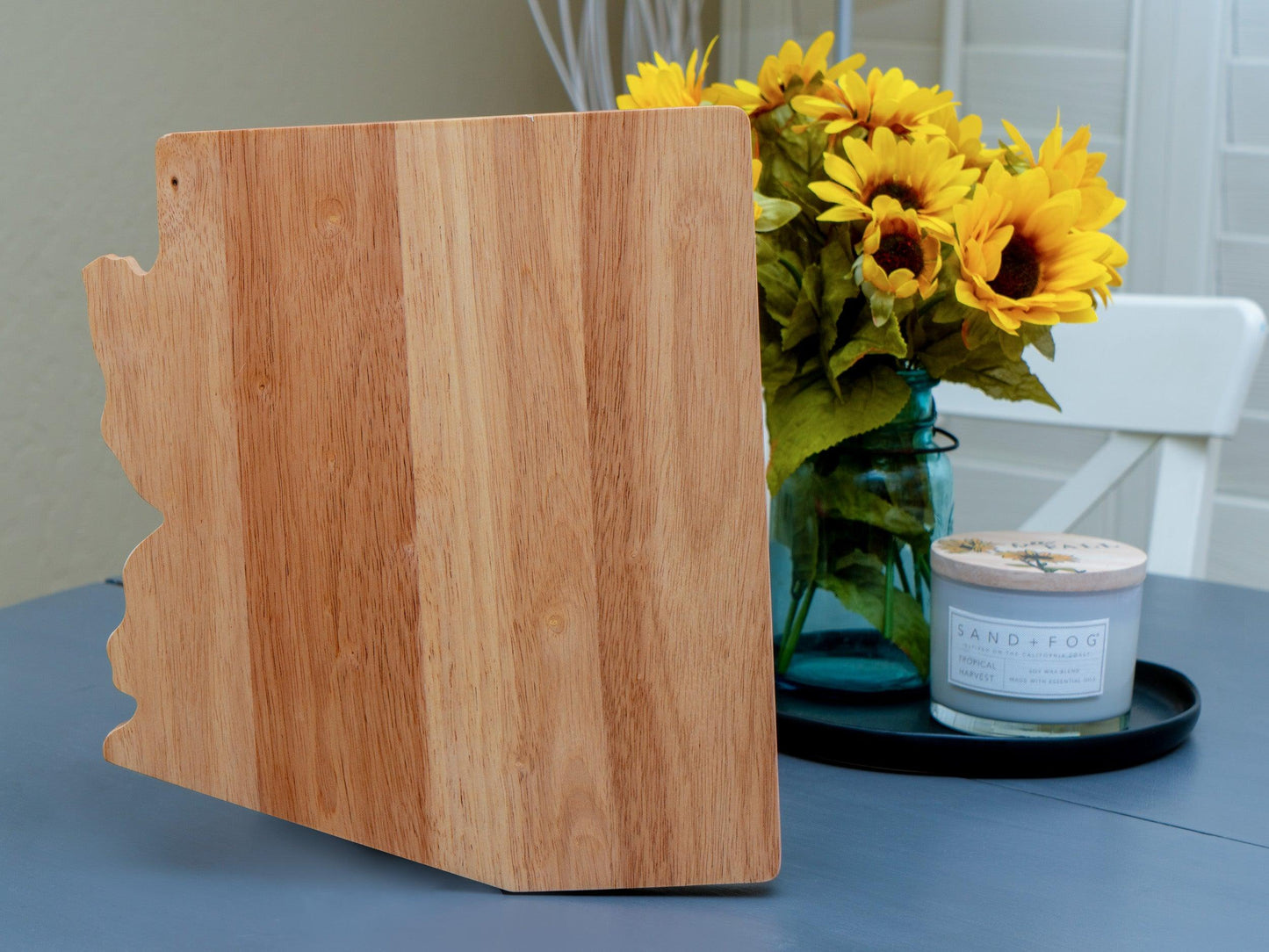 Arizona Rubber Wood Cutting Board