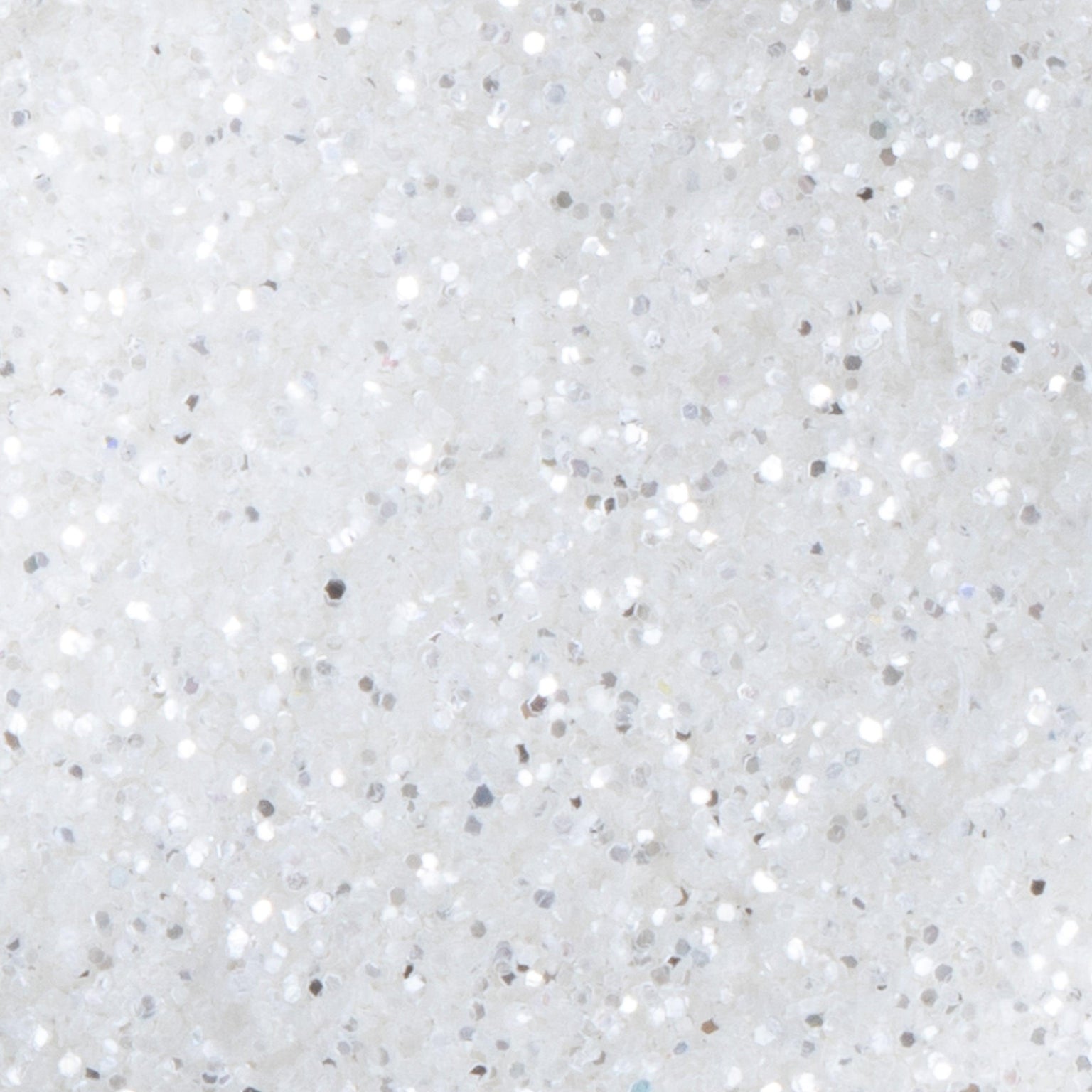 white fine glitter