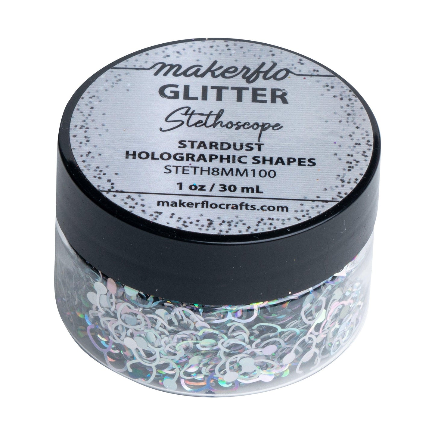 Glitter Shapes Variety Pack (Set of 33)