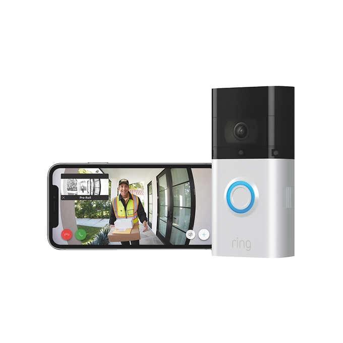 Ring Video Doorbell with Indoor Camera