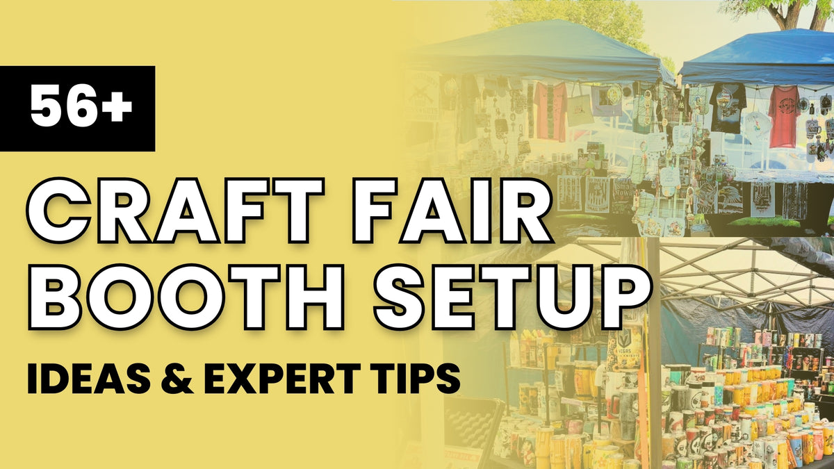 Setting Up Fair Rides 56+ Craft Fair Booth Setup Ideas & Tips for Your Next Show