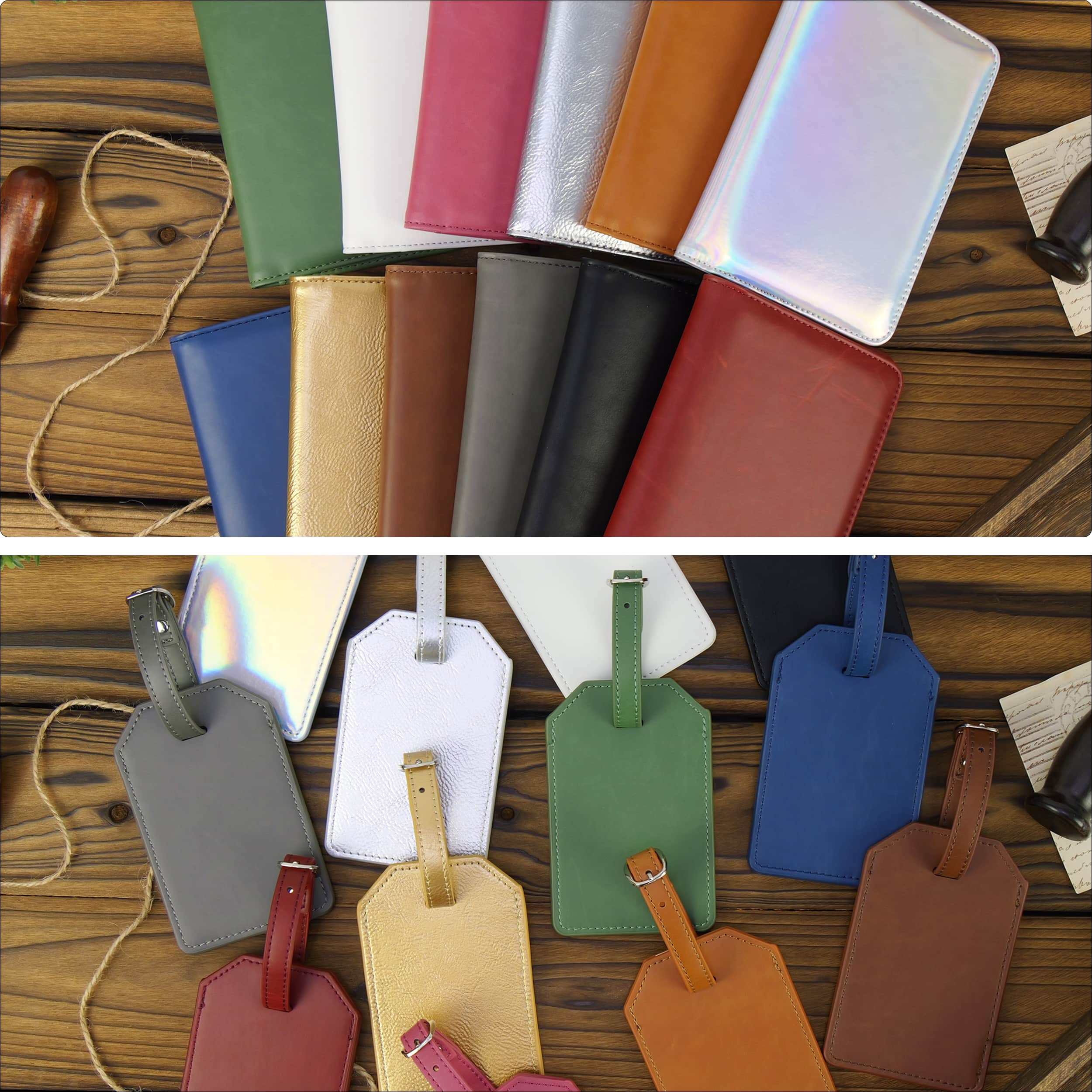 Laserette Engravable Leatherette, Dual-Layer, High-Contrast Leatherette