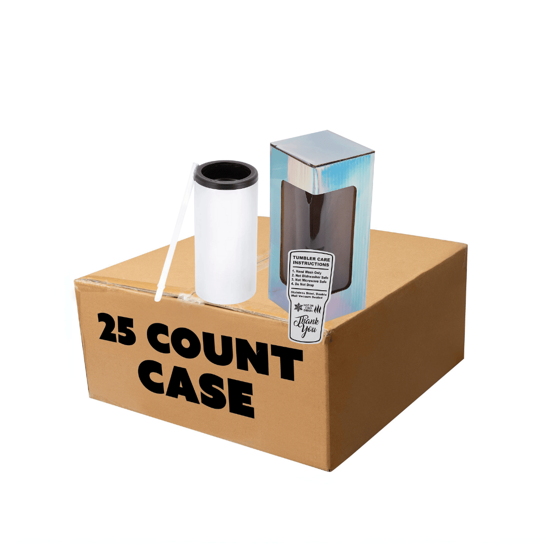 slim can cooler, sublimation, case 25