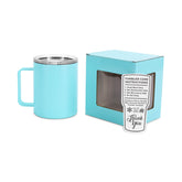 12oz camper mug teal - insulated mug