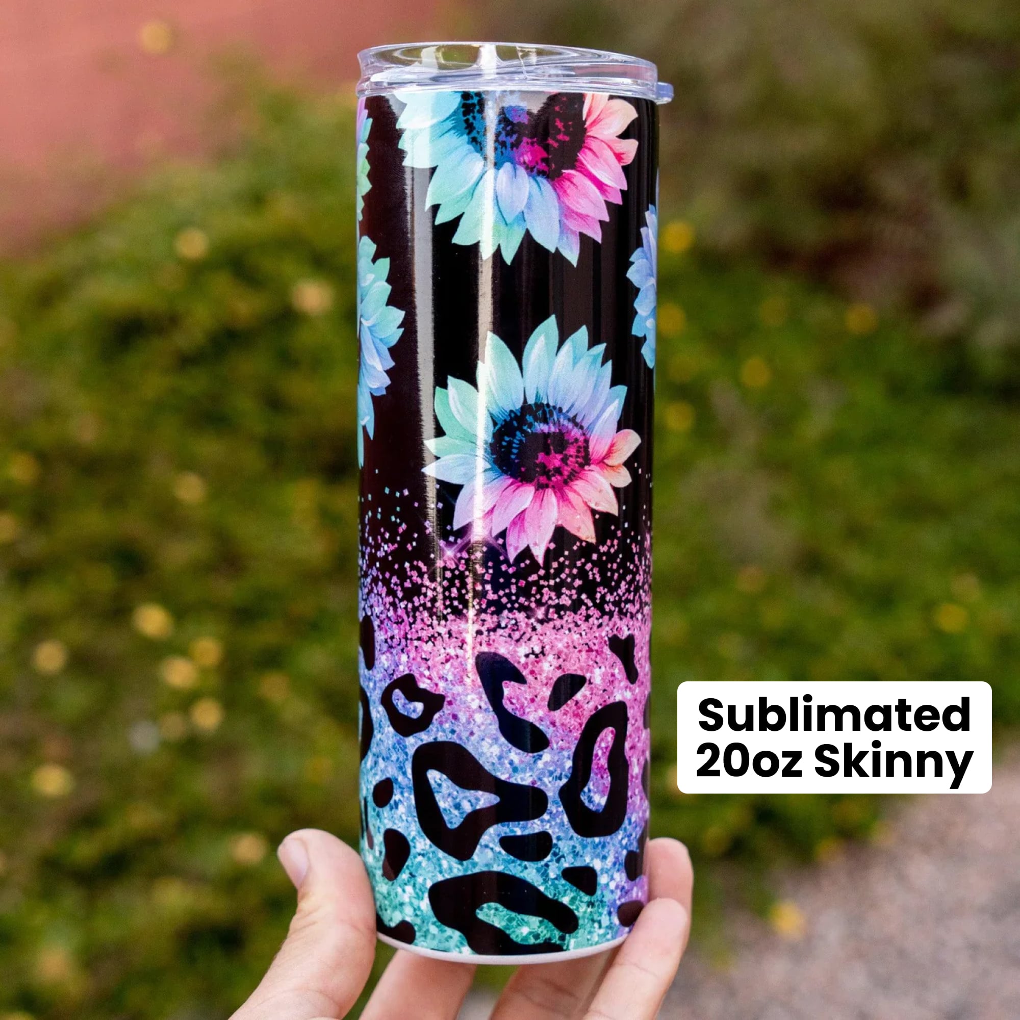Skinny Tumbler, 20oz, sublimated