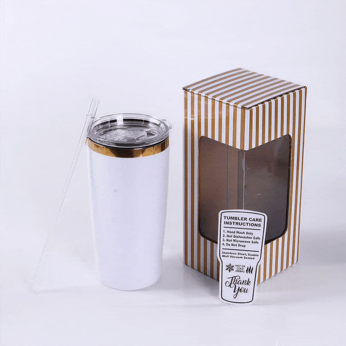 20oz Classic Gold Tumbler