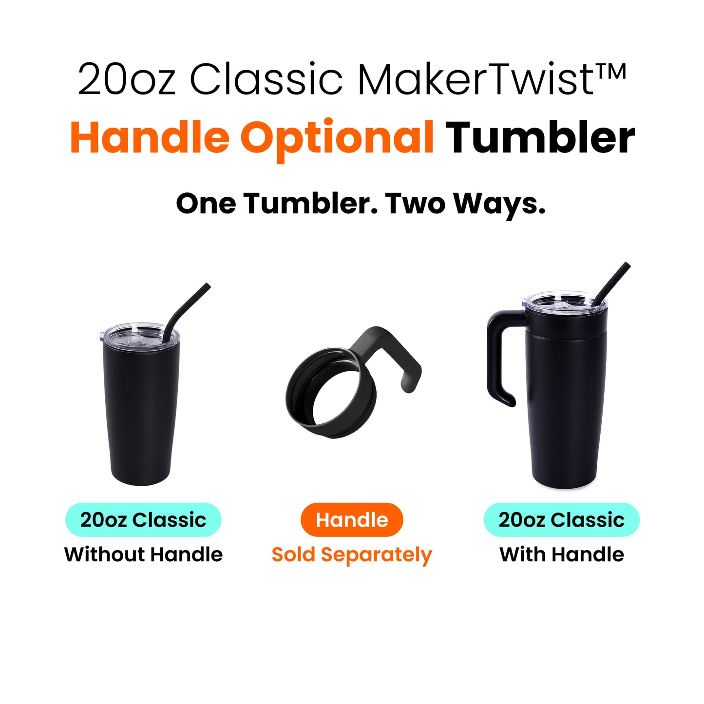 20oz Classic MakerTwist Tumbler