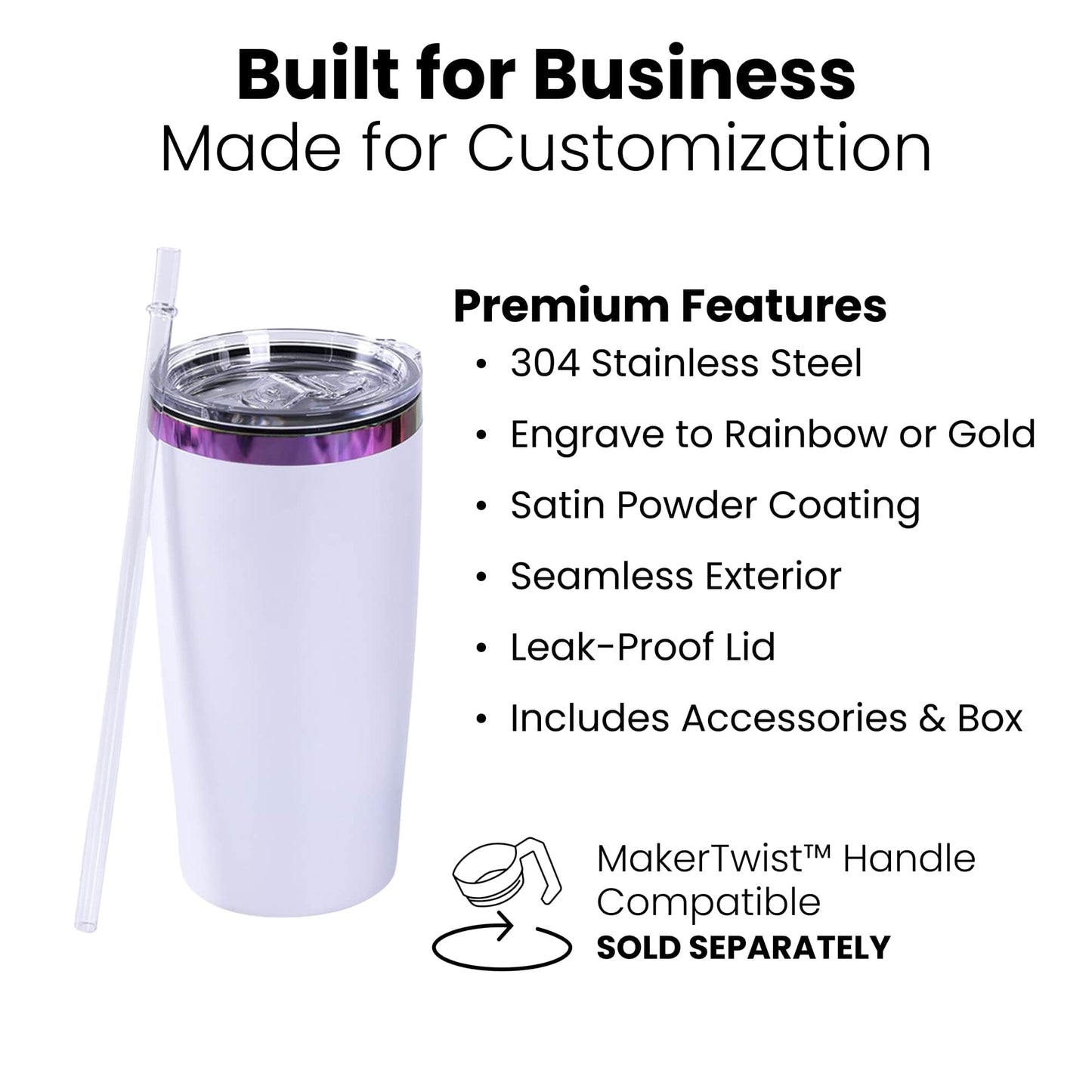 20oz Classic Electroplated Tumbler