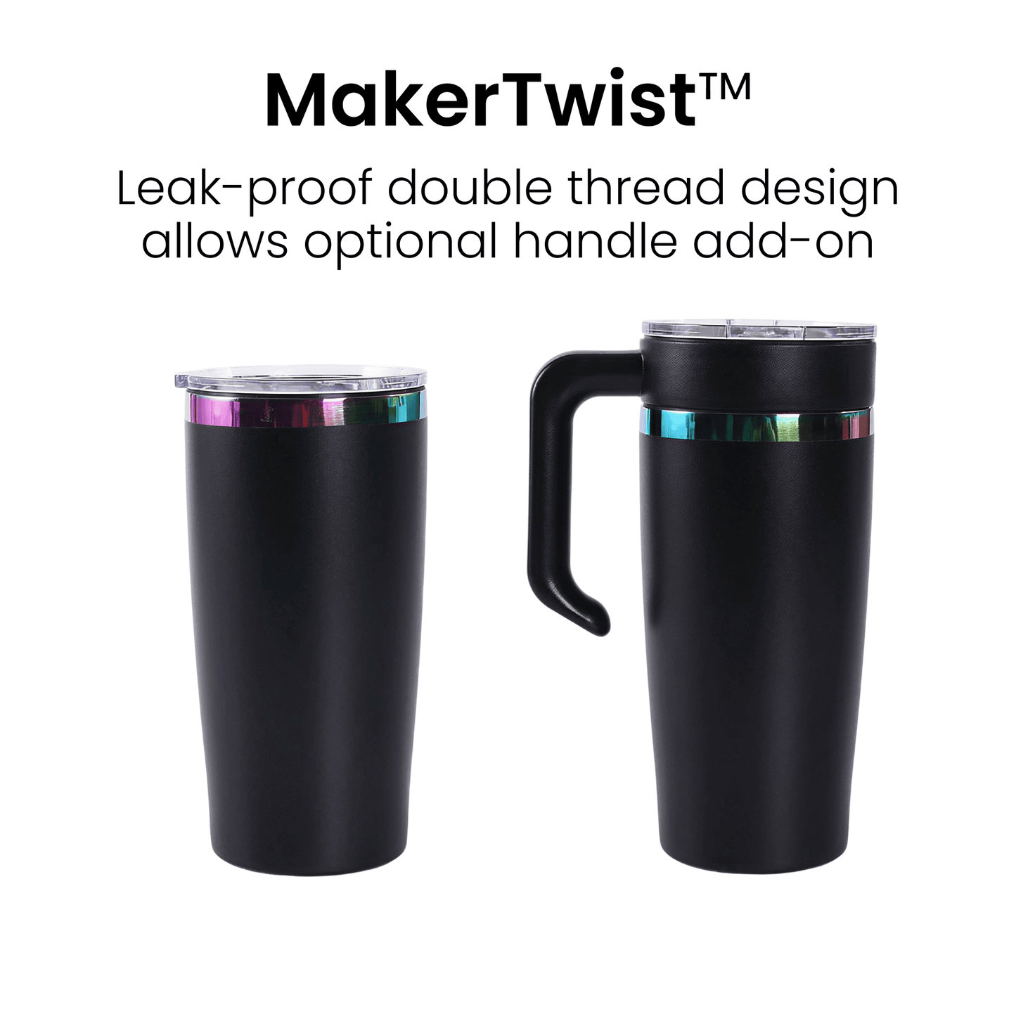 20oz Classic Rainbow Tumbler